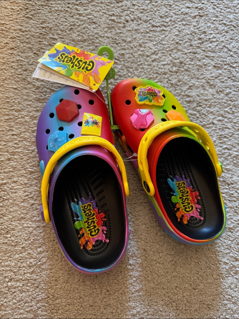 CROCS Kids Limited addition Gusher Crocs with Jibits
